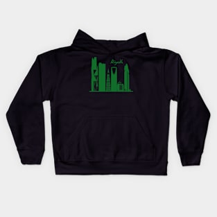 Riyadh Kingdome Of Saudi Arabia Kids Hoodie